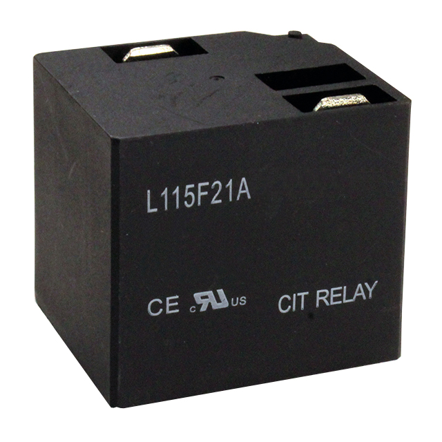 L115F21AH12VDCS1.5U CIT Relay and Switch  Power Relays Over 2 Amps